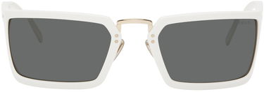 Slnečné okuliare Prada Prada Rectangular Sunglasses Biela | 0PR A11S 4615S0 8056597961783, 0