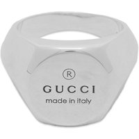 Prsteň Gucci Trademark Chevalier Ring Large "Silver" Metalická | YBC774755001011, 2