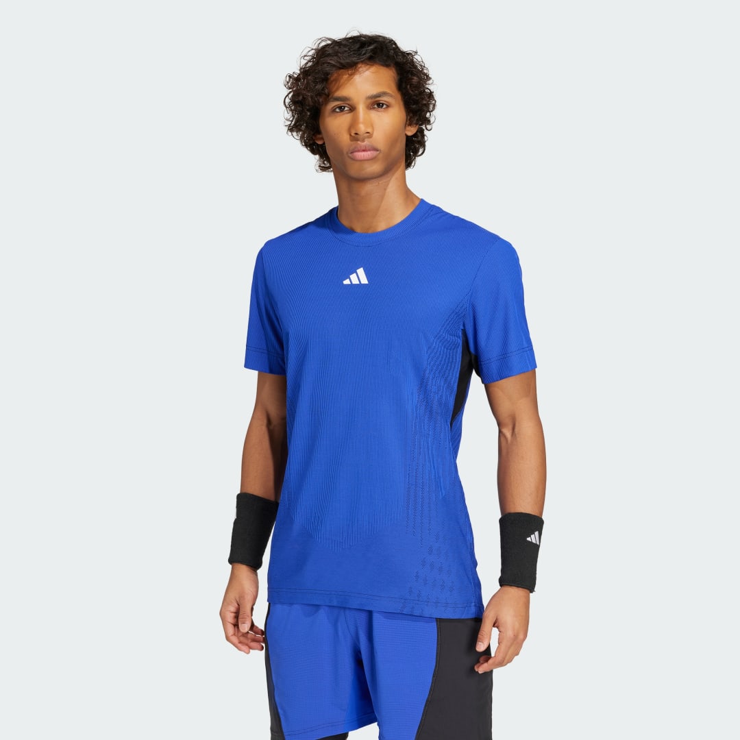 Tričko adidas Performance Tennis Pro AIRCHILL FreeLift Navy | IV8320, 1
