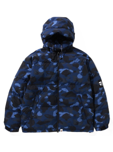 Bunda BAPE Color Camo Relaxed Fit Down Jacket Navy | 1I80-144-002
