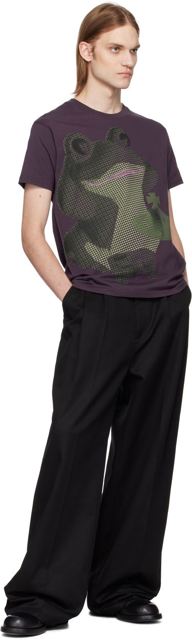 Tričko Vivienne Westwood Vivienne Westwood Frog Classic T-Shirt Fialová | 3G01003C-J001M-, 3