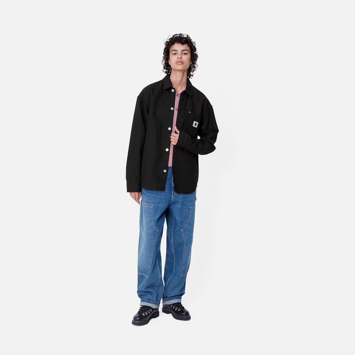 Košeľa Carhartt WIP Shirt Jac Black Čierna | I033569_8, 1