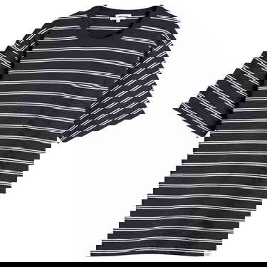 Tričko NORSE PROJECTS Holger Sailor Stripe Pocket T-Shirt, Size Large Navy | N01-0669-7004, 0