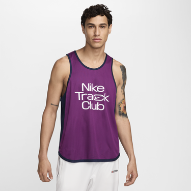 Tielko Nike Track Club Dri-FIT Fialová | FN3984-503, 2