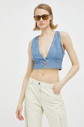 Raine Denim Crop Top