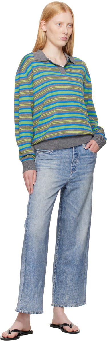 Džínsy rag & bone rag & bone Miramar Andi Wide Leg Jeans Modrá | WCW25P70028202, 3
