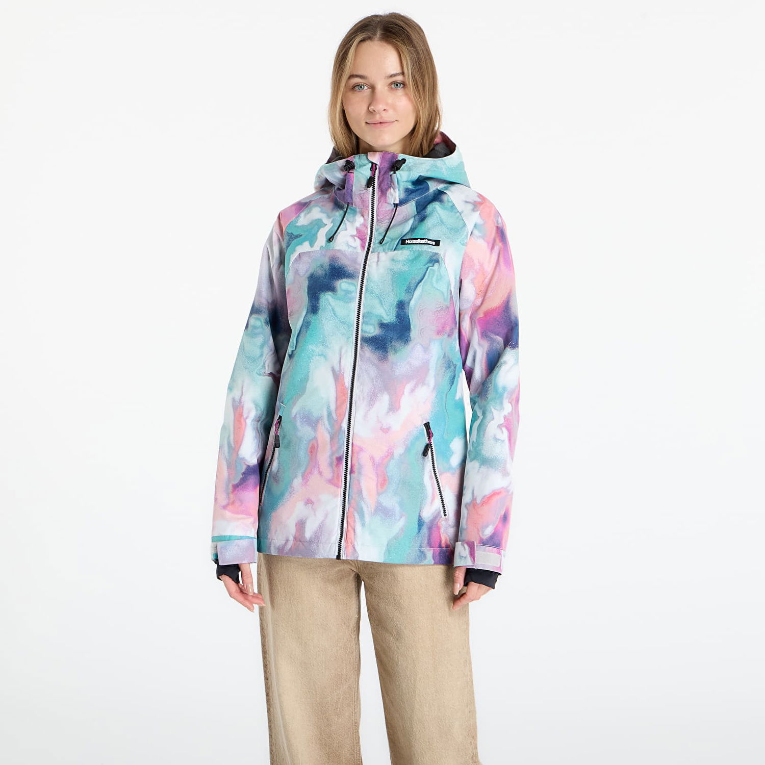 Bunda Horsefeathers Tay Rainbow Hooded Jacket Rôznofarebný | OW232B, 0
