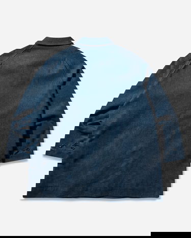 Kabáty Levi's Blue Tab Denim Mac Coat Modrá | 0033T 0000, 2