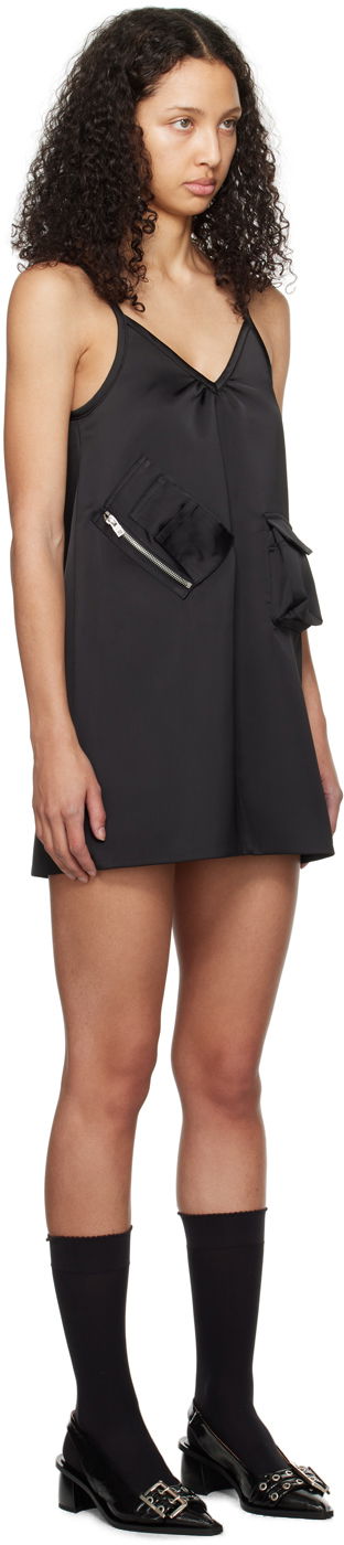 Šaty We11done We11done Pocket Minidress Čierna | WD-OP0-24-149-W-BK, 1