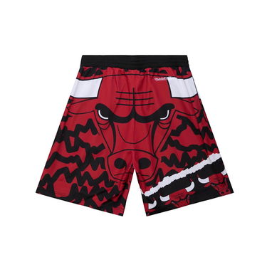 Šortky Mitchell & Ness NBA Chicago Bulls Jumbotron 2.0 Sublimated Shorts Červená | PSHR1220-CBUYYPPPBKRD, 2