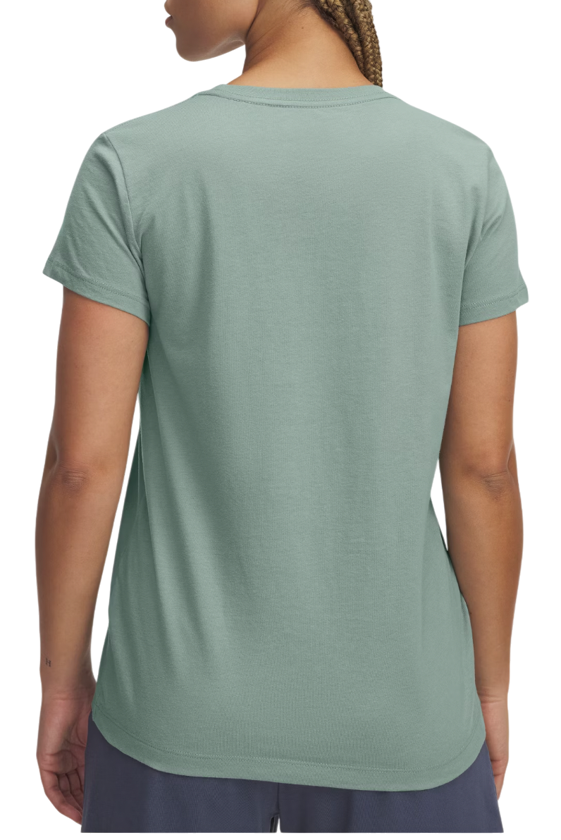 Tričko Under Armour Rival Logo Short Sleeve T-Shirt Zelené | 1356305-348, 1