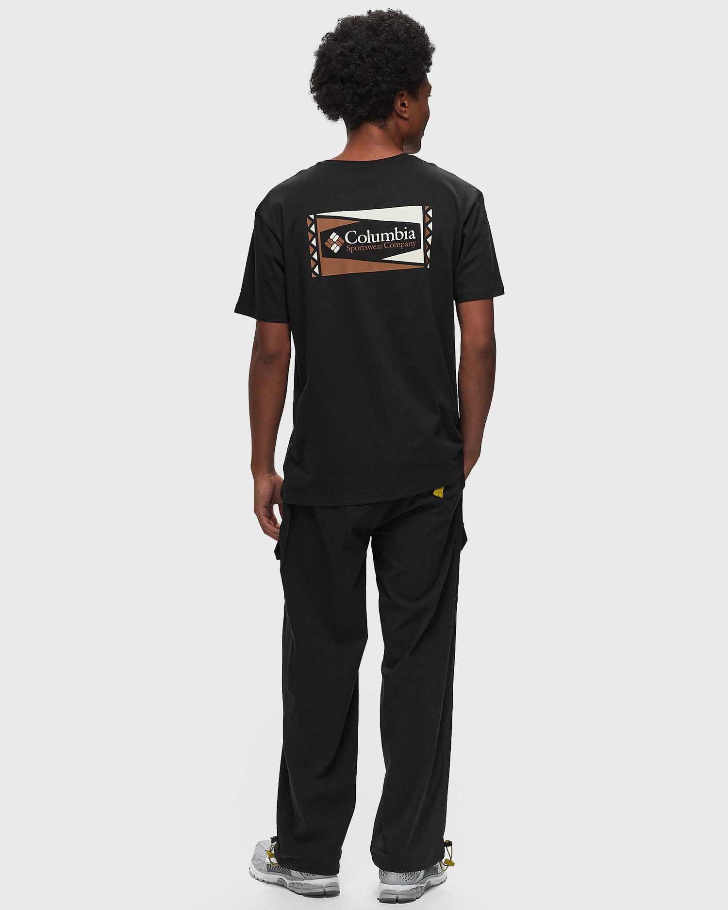 Tričko Columbia North Cascades Short Sleeve Tee Čierna | 1834041008, 1