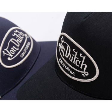 Šiltovka Von Dutch Von Dutch Trucker Flag Hat Čierna | VD/1/CB/LOF/B30, 7