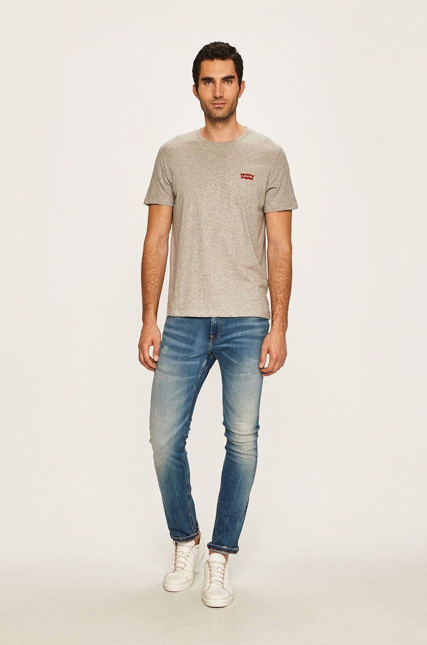 Tričko Levi's ®  T-Shirt 2-pack Šedá | 79681.0001, 1