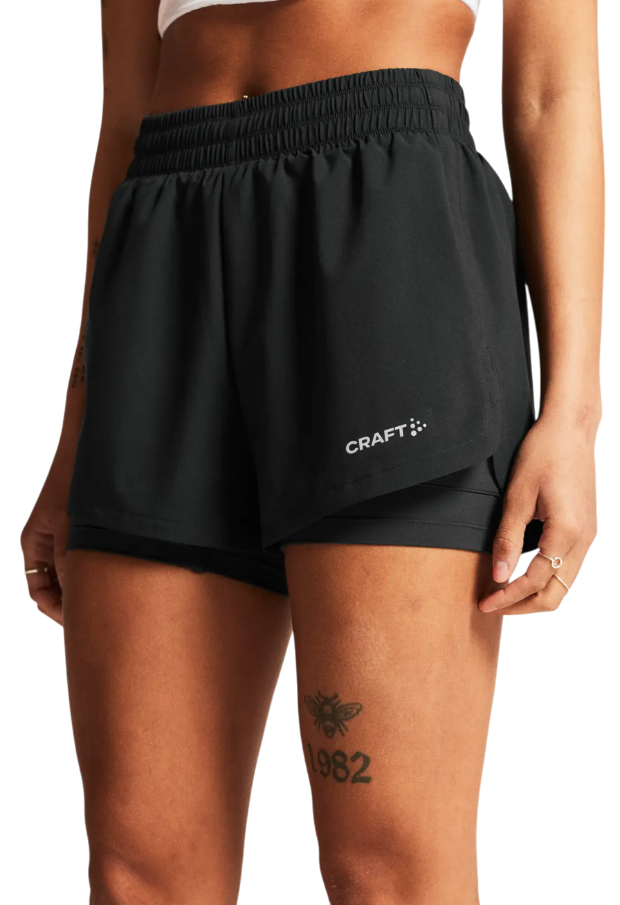 Šortky Craft Adv Essence 2in1 Shorts Čierna | 1915946-999000, 0