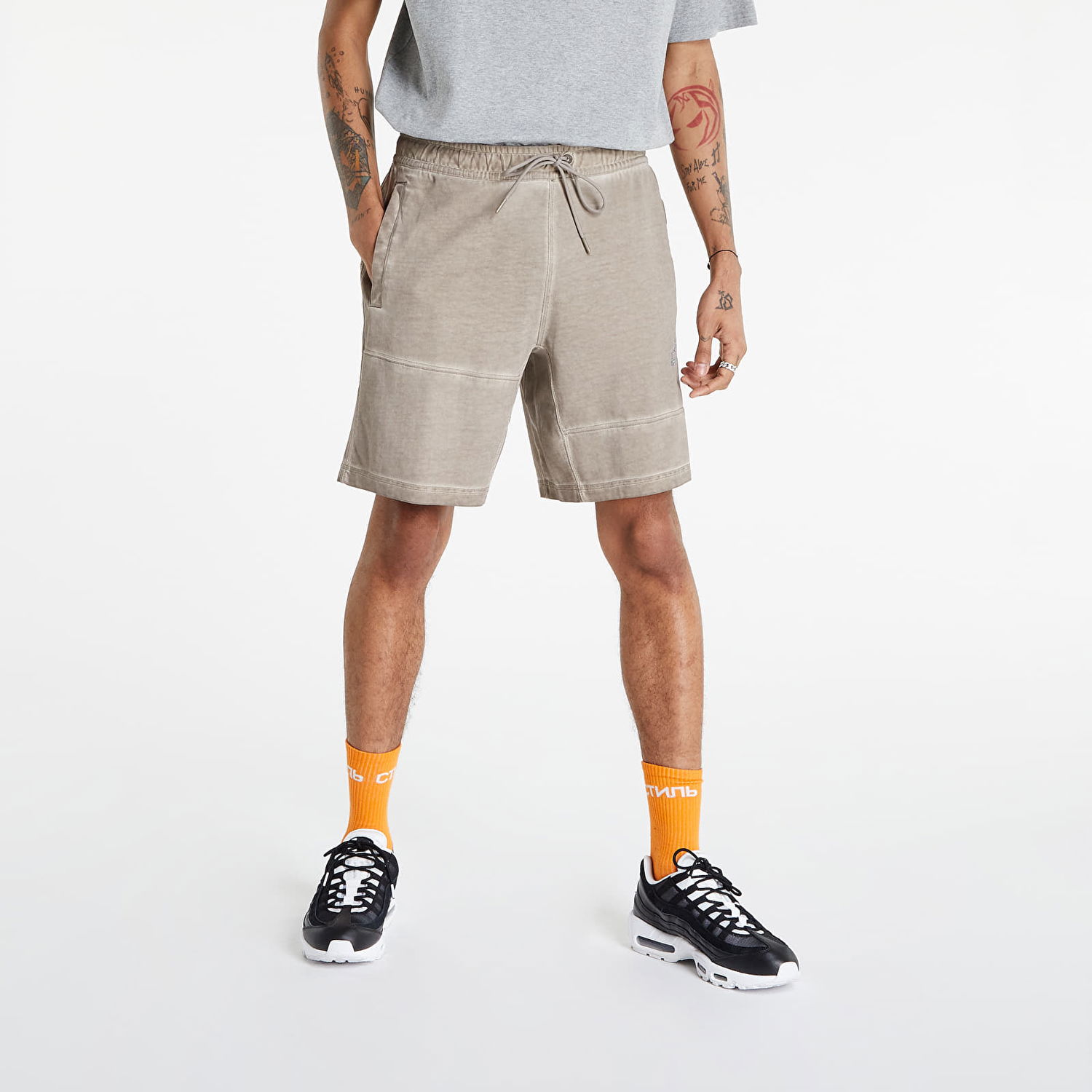 Šortky Nike NSW Revival Jersey Shorts Ad Hnedá | DM5622-087, 1
