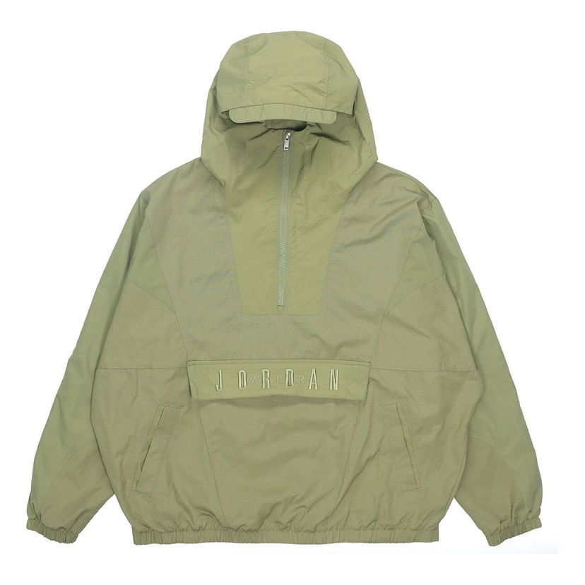 Vetrovka Jordan Sport DNA Half Zipper Woven Jacket Zelené | CD5729-370