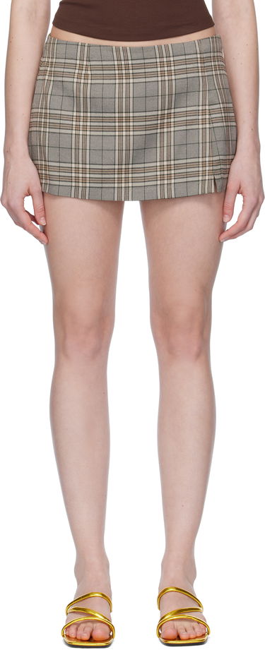 Sukňa Miaou Miaou Micro Miniskirt Béžová | 4012PLWPLD, 0