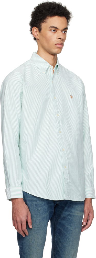 Košeľa Polo by Ralph Lauren Ralph Lauren Classic Fit Striped Oxford Shirt Zelené | 710942746004, 1