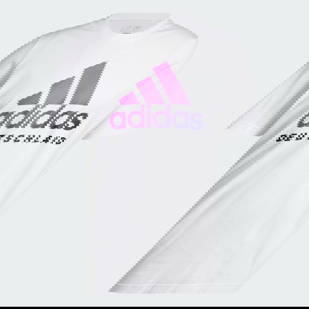 Tričko adidas Performance Germany DNA Graphic Biela | IN6492, 1