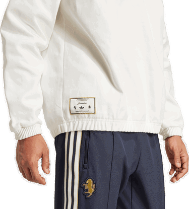 Sveter adidas Performance Juventus Terrace Icons Drill Top Biela | JF0456, 3