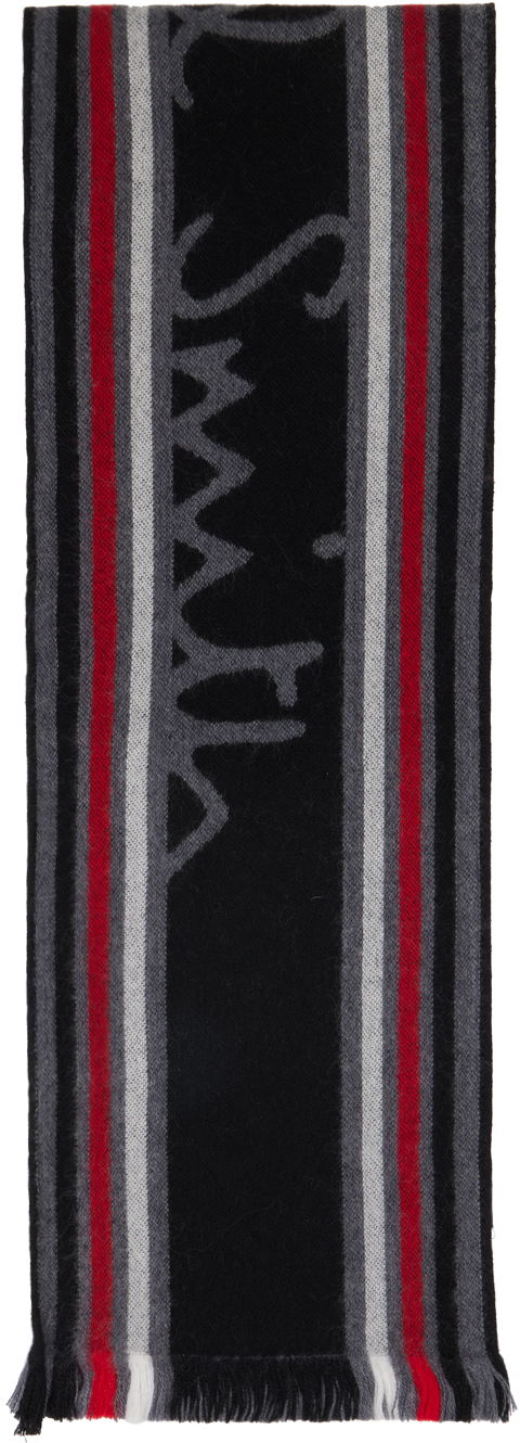 Šál Paul Smith Paul Smith Manchester United Edition Knit Scarf Čierna | M1A-150G-LMANU-79-0, 0