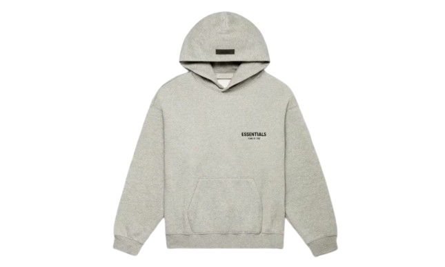 Mikina Fear of God Fear of God Essentials Hoodie L Šedá | ESSEN, 0