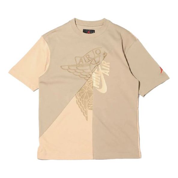 Tričko Jordan Travis Scott Short-Sleeve Top Béžová | CW3168-247