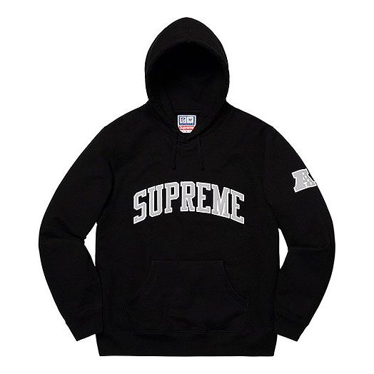 Mikina Supreme Supreme x NFL Raiders '47 Hooded Sweatshirt Čierna | SUP-SS19-10300