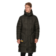 URBAN STREET Long Hooded Puffer Parka
