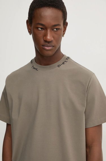 Tričko HELIOT EMIL Oversized T-Shirt Zelené | AW24.M.09.127.DG23, 5