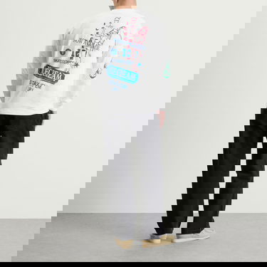 Tričko BBC IceCream Multi Graphic Long Sleeve T-Shirt, Size Large Biela | IC25355-WHT, 4