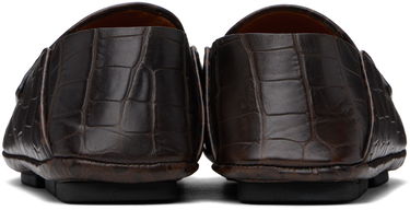Oblečenie Dolce & Gabbana Dolce&Gabbana Calfskin Driver Loafers Hnedá | A50583AA446, 1