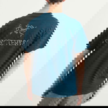 Tričko Arcteryx Kragg SL Cotton T-Shirt, Size X-Small Tyrkysová | X000009535-022427, 3