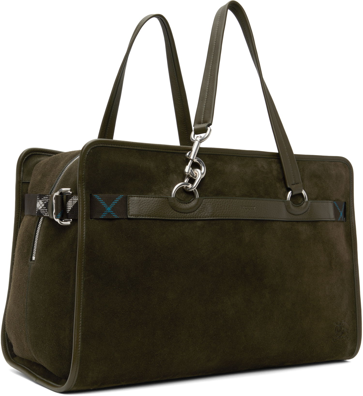 Tote bag Burberry Burberry B Clip Holdall Duffle Bag Zelené | 8107756, 1