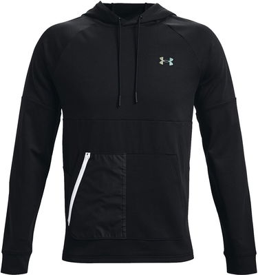 Mikina Under Armour RUSH Warm-Up Hoodie Čierna | 1370450-001, 2