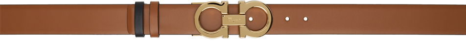 Salvatore Ferragamo Gancini Reversible Belt