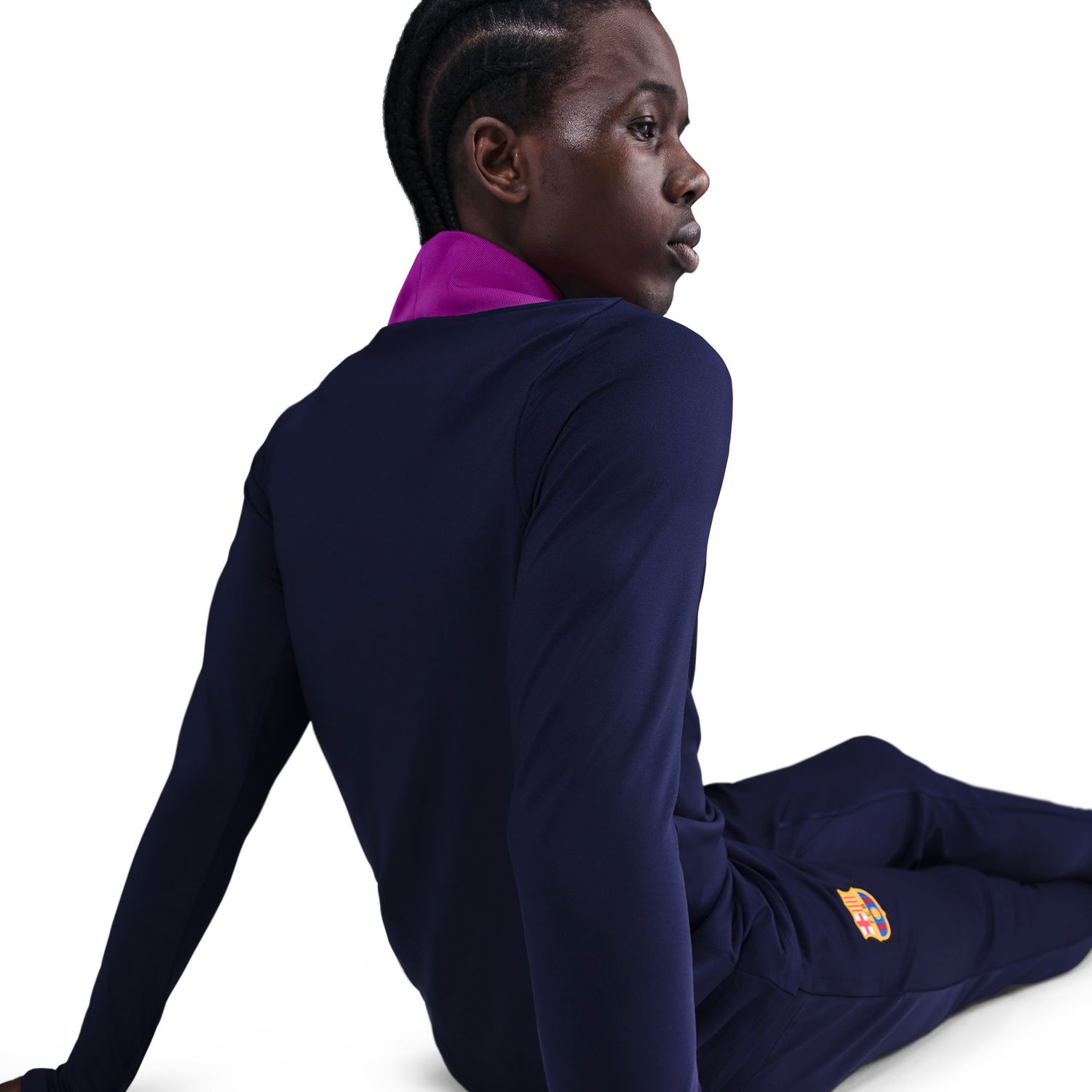 Tričko Nike FCB Nike Dri-FIT Strike Drill Top Navy | hj7774-597, 1