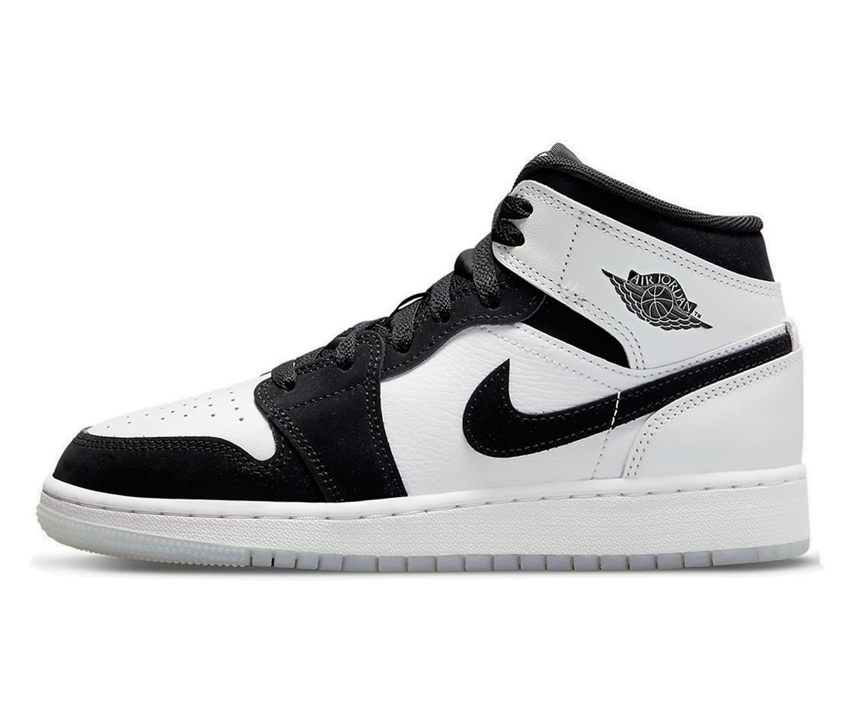 Tenisky a topánky Jordan Air Jordan 1 Mid "Diamond Shorts" GS Čierna | DN4321-100, 0
