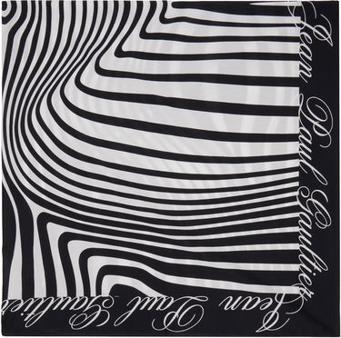 Šál Jean Paul Gaultier Jean Paul Gaultier Body Morphing Pareo Scarf Čierna | 25/33-U-JU155-C573-0100, 0