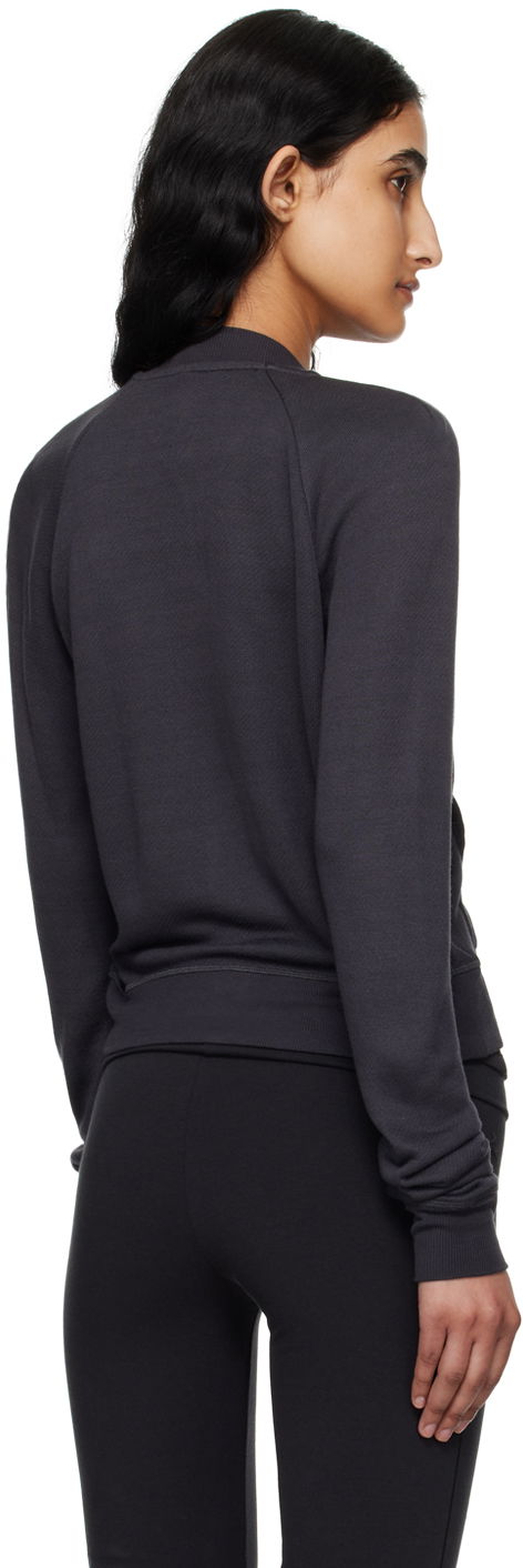 Shrunken Zip Up Sweatshirt
