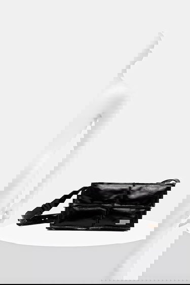 Taška cez rameno Maison Margiela Padded Patent Leather Shoulder Bag Čierna | SB5WD0031.P8490.T8013, 5