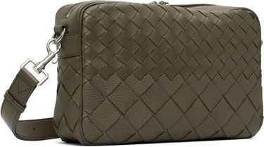 Taška cez rameno Bottega Veneta Bottega Veneta Intrecciato Camera Bag Zelené | 755925V5RL13227, 1
