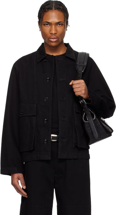Bunda LEMAIRE Lemaire Boxy Denim Jacket Čierna | OW306 LD1031, 0