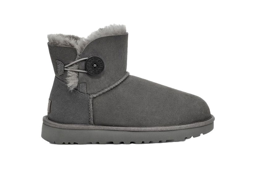 Oblečenie UGG Mini Bailey Button II Grey (W) Šedá | 1016422-Grey