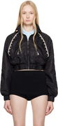 AREA Crystal Trim Track Jacket