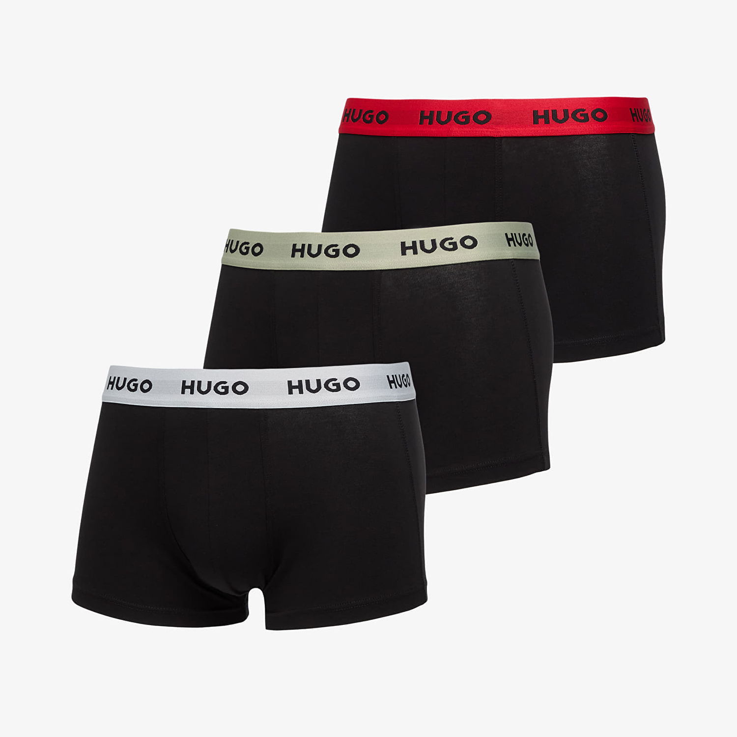 Boxerky BOSS HUGO Men's 3-Pack Trunks Čierna | 50532611-977, 0