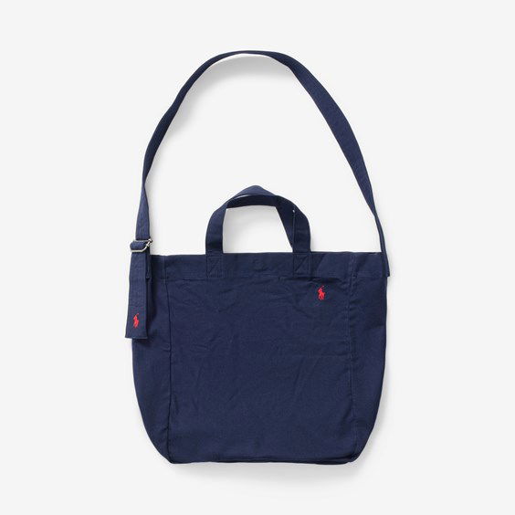 Tote bag Polo by Ralph Lauren Canvas Shopper Tote Navy | 405842686005, 0