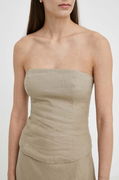 Samsoe Samsoe SAELYNN Linen Bandeau Top
