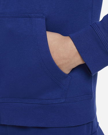 Mikina Nike NSW Fleece Full-Zip Hoodie Modrá | FZ4716-455, 2